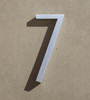 mid century house numbers 7